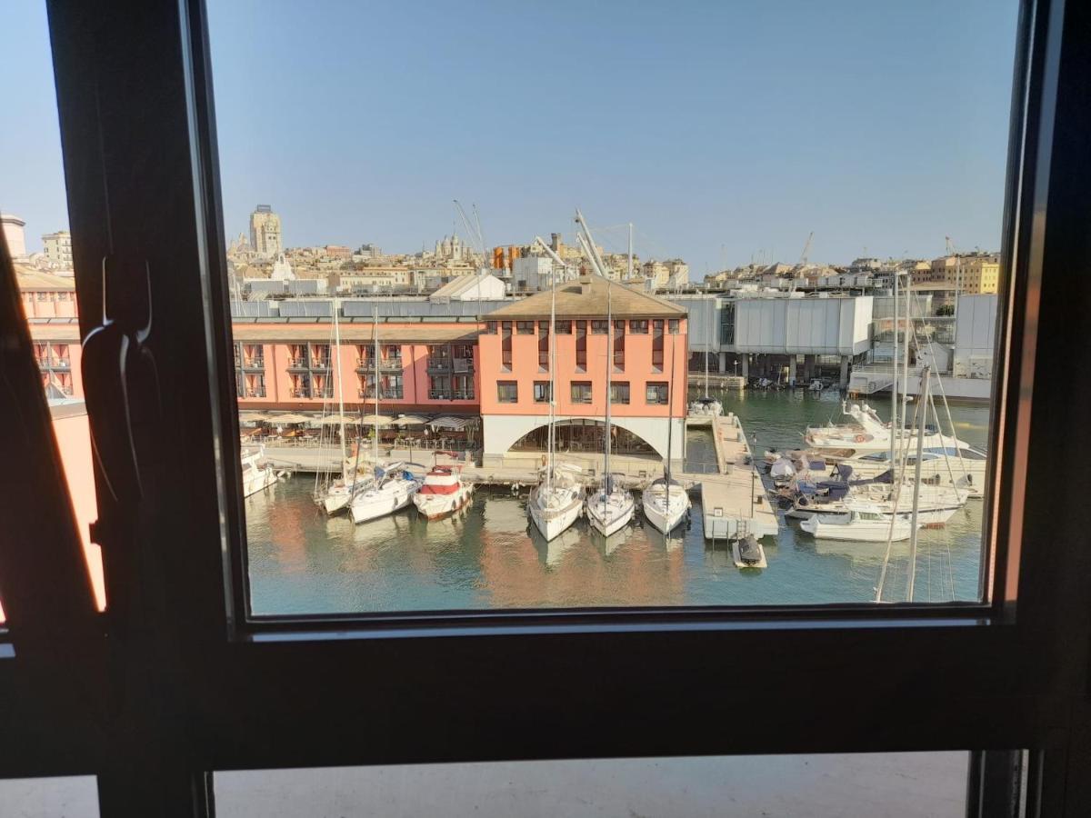 Bilocale Vista Mare Con Terrazzo-Porto Antico- Parcheggio Scontato Génova Exterior foto
