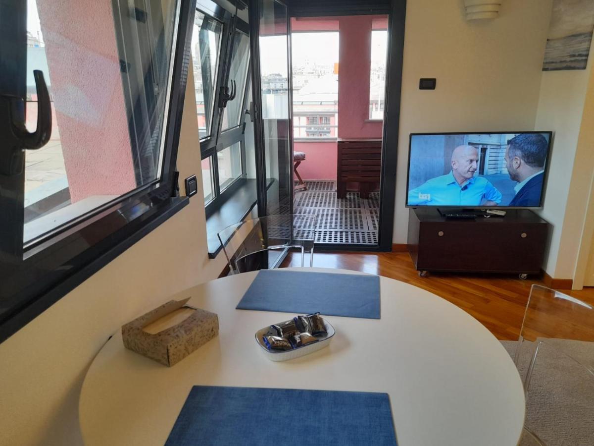 Bilocale Vista Mare Con Terrazzo-Porto Antico- Parcheggio Scontato Génova Exterior foto